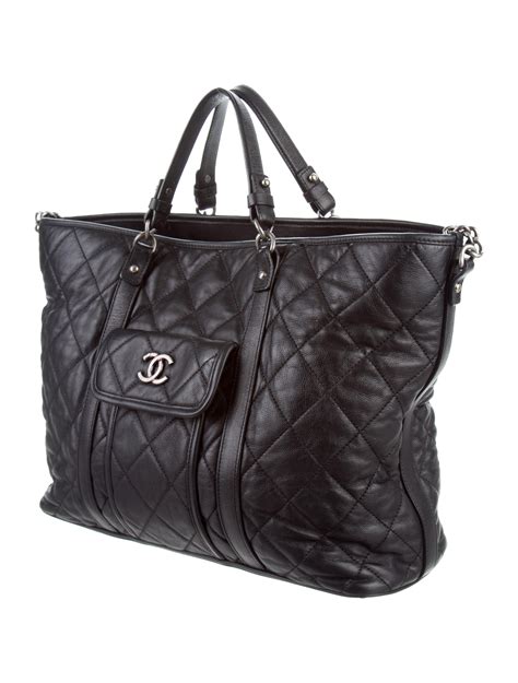 chanel large flap bag|large zipped shopping bag chanel.